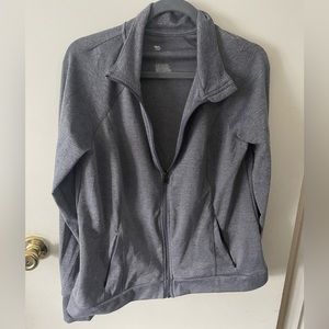 Zip‎ up workout jacket